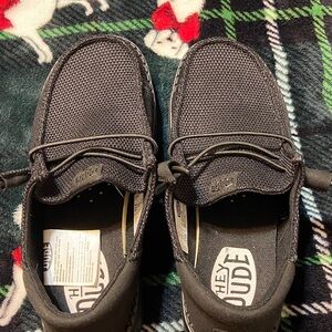 Hey Dude Charcoal Mesh Loafers